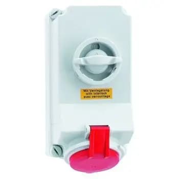 Bals 16039 16A 5-pole 400V IP44 wall-mounted socket (16039)