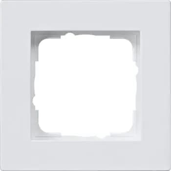 Gira 0211295, 1-gang flat cover frame Gira E2 pure white