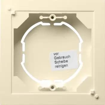 Gira 021901, surface-mounted flat 1-gang enclosure Standard 55 cream white