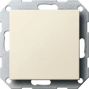 Gira 026801, support ring for blanking plate, System 55, cream white