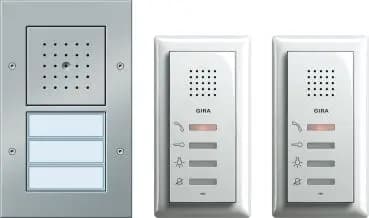 Gira 049544, ZFH package audio door station F aluminum