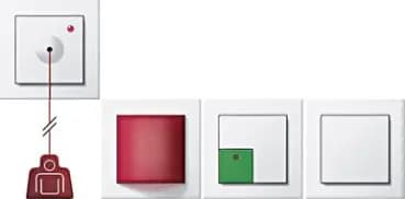 Gira 049588, Emergency call set Gira E2 Pure White