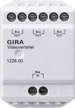 Gira 122600, video distributor for door intercoms