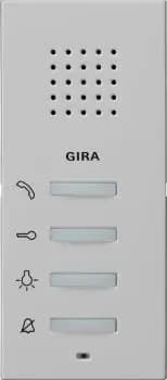 Gira 1250015 System 55 surface-mounted indoor station, gray matte