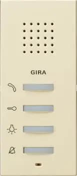 Gira 125001, surface-mounted apartment station System 55, cream white