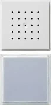 Gira 126066, Door station 1f, flush-mounted, Gira TX_44 (WG UP), pure white