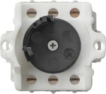 Gira 143400, insert key switch, 2-pole, white glossy, surface-mounted