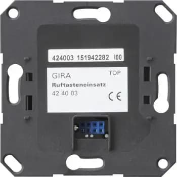 Gira 143900, call-button insert for door intercom