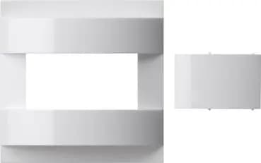Gira 1470112, cover for automatic switch, standard flat rocker switch, pure white