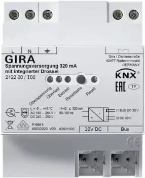 Gira 212200, 320 mA power-supply choke OneKNX REG