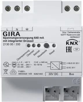 Gira 213000, 640 mA power supply choke OneKNX REG