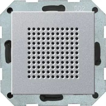 Gira 228226, Flush-mounted speaker for UP radio System 55 F, aluminium