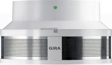 Gira 233702,RWM Dual base 230 V smoke detector, pure white