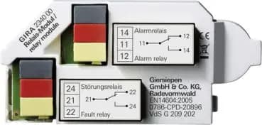 Gira 234000, Relay module for RWM Dual smoke detector