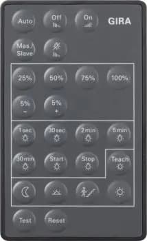 Gira 237300, IR remote control accessory for PIR 3