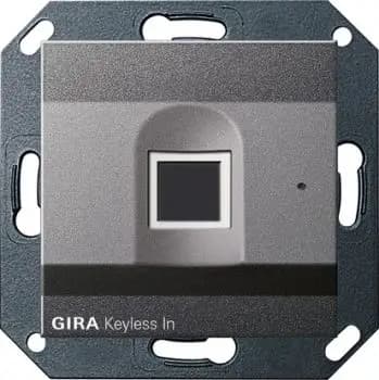 Gira 261728, Gira Keyless In fingerprint reader unit System 55, anthracite