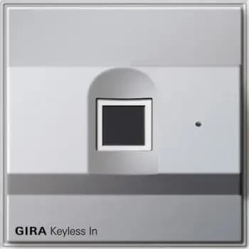 Gira 261765, Gira Keyless In fingerprint reader Gira TX_44 F aluminum