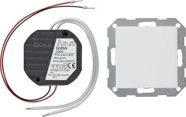 Gira 296903, mains rectifier UP 250 mA System 55 pure white