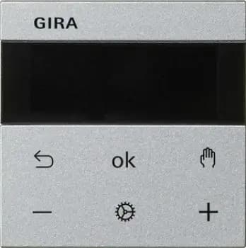 Gira 539326, S3000 RTR Display System 55 F Aluminium