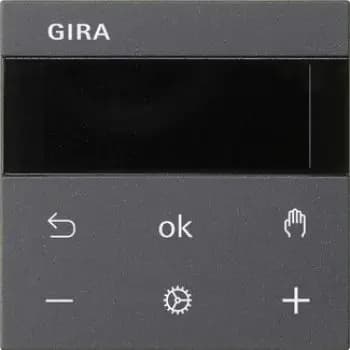 Gira 539328, S3000 RTR Display System 55 Anthracite