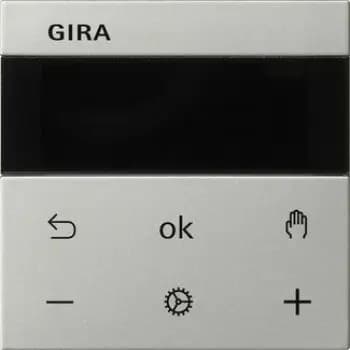 Gira 5393600, S3000 RTR Display System 55 Stainless Steel