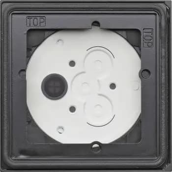 Gira 5501910, surface-mounted enclosure 1-gang System 106 Anthracite