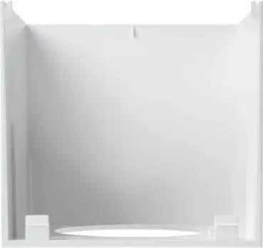 Gira 820102, cover and lid for motion sensor, Cube accessory, white