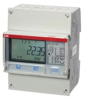 ABB B24 212-100, B24 212-100 CT-operated meter, RS485 "Bronze", 3-phase, CT connection 6 A (2CMA100180R1000)
