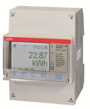 ABB A42 552-120, A42 552-120 current transformer meter, RS485 "Platin", single-phase, transformer connection 6 A (2CMA170518R1000)