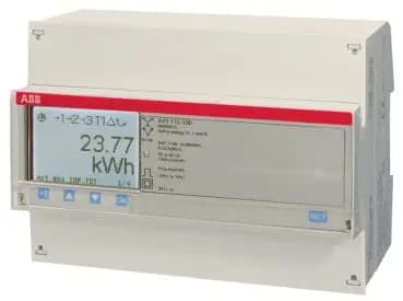 ABB A43 112-100, A43 112-100 three-phase meter, RS485, "steel", 3-phase, direct-connected 80 A (2CMA100244R1000)