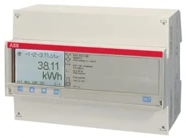 ABB A43 512-100, A43 512-100 three-phase meter, RS485 "Platin", 3 phases, direct connection 80A (2CMA170531R1000)