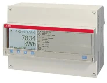 ABB A44 112-100, A44 112-100 current transformer meter, RS485, steel, 3-phase, transformer connection 6 A (2CMA100248R1000)