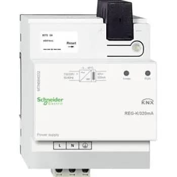 Schneider MTN684032, KNX power supply REG-K/320 mA, light gray