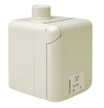 Walther 117306 220/240V surface-mounted 3-pole 16A CEE wall socket (117306)