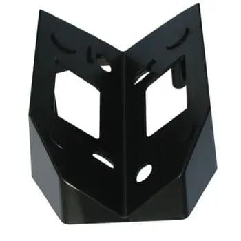BEG corner base for ALC automatic luminaires, black (91325)