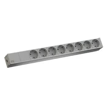 Bachmann 333.416 19-inch 1U 8-outlet power strip (333.416)