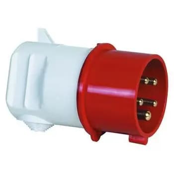 Bals 16A 5-pole 400V 6h IP44 angled plug (236)