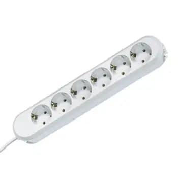 Bachmann 381.249K 6-socket white tabletop power outlet (381.249K)