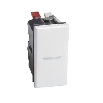 Bticino AX 10A 1M white push-button switch (HD4005AN)