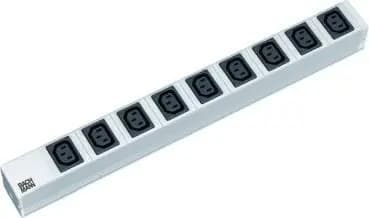 Bachmann 333.539 19 1U 9-way IEC SCHUKO power strip (333.539)