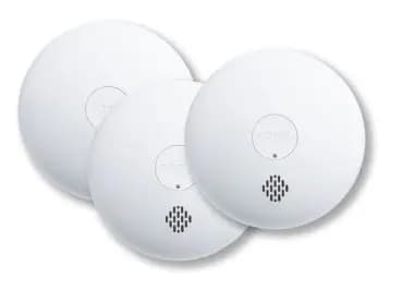 Somfy f.Home Alarm, Somfy One/One+ wireless smoke detector, pack of 3 (1870659)