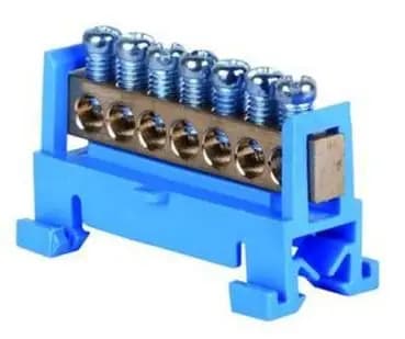 Pollmann N7, 7-pole blue neutral terminal (2020201)