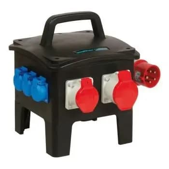 Walther 2A RCD Type B 4 MCBs 2 CEE 16-32A 3 Schuko final distribution board (6493025R1)