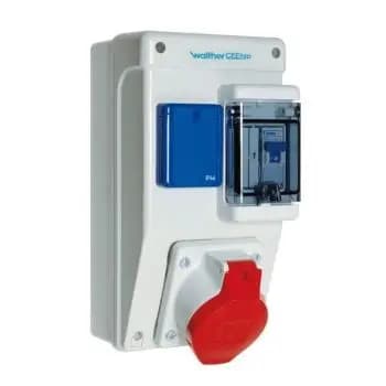 Walther 6580104 CEE socket outlet combination (6580104)