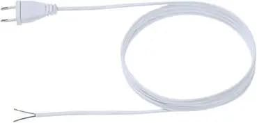 Bachmann 202.274 H03VVH2-F 2x0,75 2m white power lead (202.274)