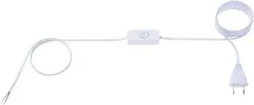 Bachmann 211.174 H03VVH2-F 2x0.75 mm² 1.8 m black power lead (211.174)