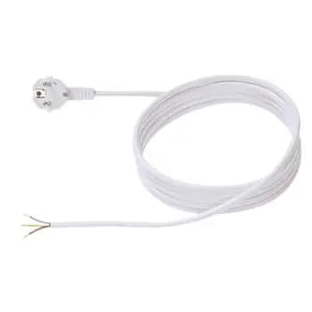Bachmann 305.284 H05VV-F 3G1,5 2 m white power cord (305.284)