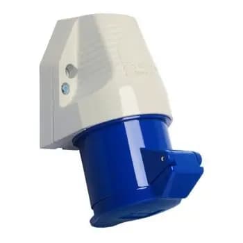 Walther 130306 3x32A 240V wall socket (130306)