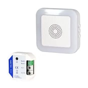 HHG Villa BR G W wireless chime with white bus relay (Villa BR G W)