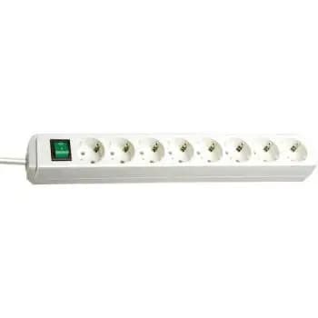 Brennenstuhl Eco-Line 8-way 3 m H05VV-F 3G1,5 white power strip (1159320018)